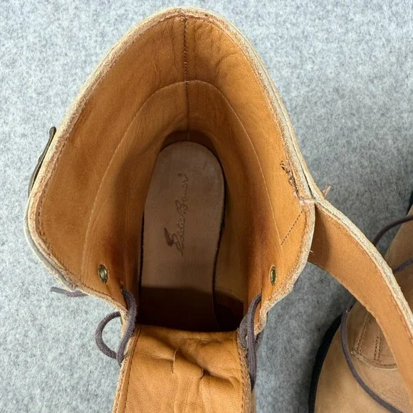 Vintage Eddie Bauer Lace Up‎ Boot Women's 8M Brown Leather Victorian Granny USA - Picture 12 of 12